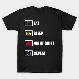 Night Shift Nurse Gift T-Shirt